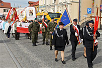 PROCESJA BOBOLASKA: OO.Kapucyni - Katedra - SS.Benedyktynki - w.Andrzeja Boboli