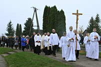 Parafia p.w. Boego Ciaa w omy -
						       Uroczysto Wszystkich witych, procesja na cmentarz - 2022.11.01