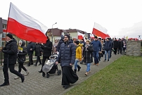 Procesja w ramach oglnopolskiej akcji Marszu Papieskiego