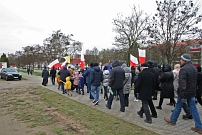 Procesja w ramach oglnopolskiej akcji Marszu Papieskiego