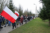 Procesja w ramach oglnopolskiej akcji Marszu Papieskiego