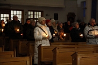 Roraty - uroczysta Msza w. o brzasku dnia - 8 grudnia 2023  r. godz. 6.30